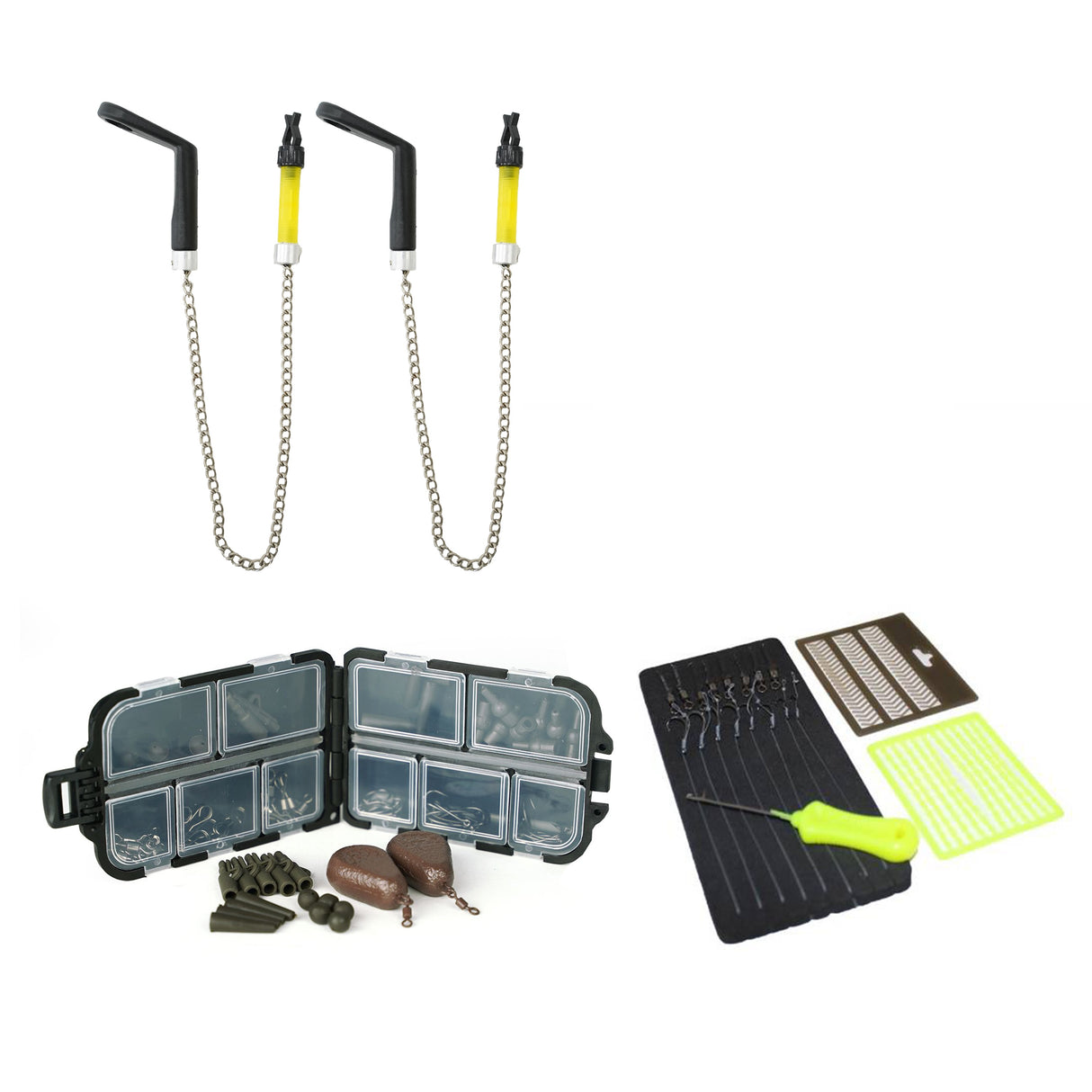 FISH-XPRO Karpfen-Set Pro Improve 3-Rod 96-teilig