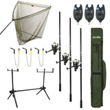 FISH-XPRO Karpfenset Pro Improve Set – 3 Ruten komplett