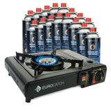 Eurocatch Outdoor Gaskocher + Gaskartuschen