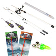 FishXpro Strandruten-Set – Rute, Rolle, Bleie & Rigs