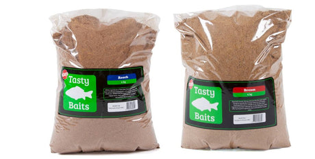 Tasty Baits Brassen & Rotaugen Grundfutter 2x4kg