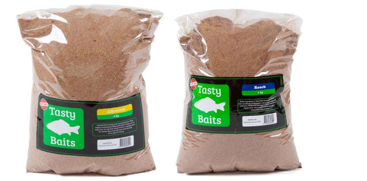Tasty Baits Allround & Rotaugen Grundfutter 2x4kg