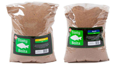Tasty Baits Allround & Rotaugen Grundfutter 2x4kg
