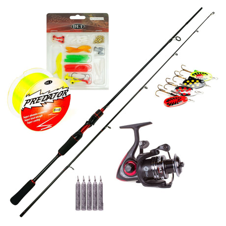 Eurocatch Spinnrutenset Tannuozhe 1,80m