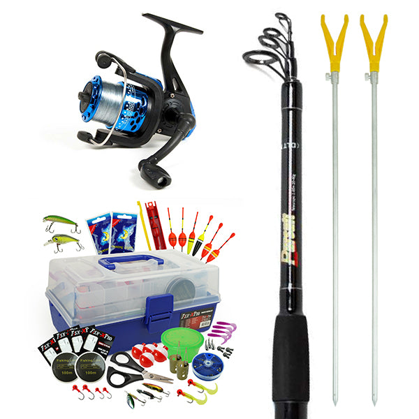 FISH-XPRO Starter Set Deluxe – Angelruten-Set