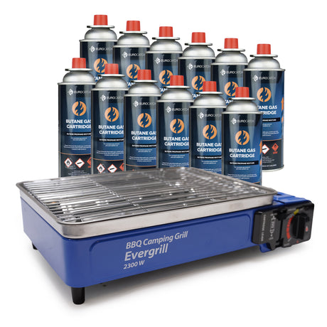 Eurocatch Butangas Campinggrill Evergrill – Gasgrill 12