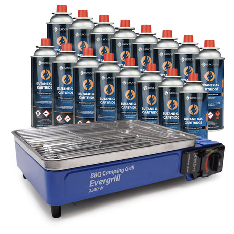 Eurocatch Butangas Campinggrill Evergrill – Gasgrill 16