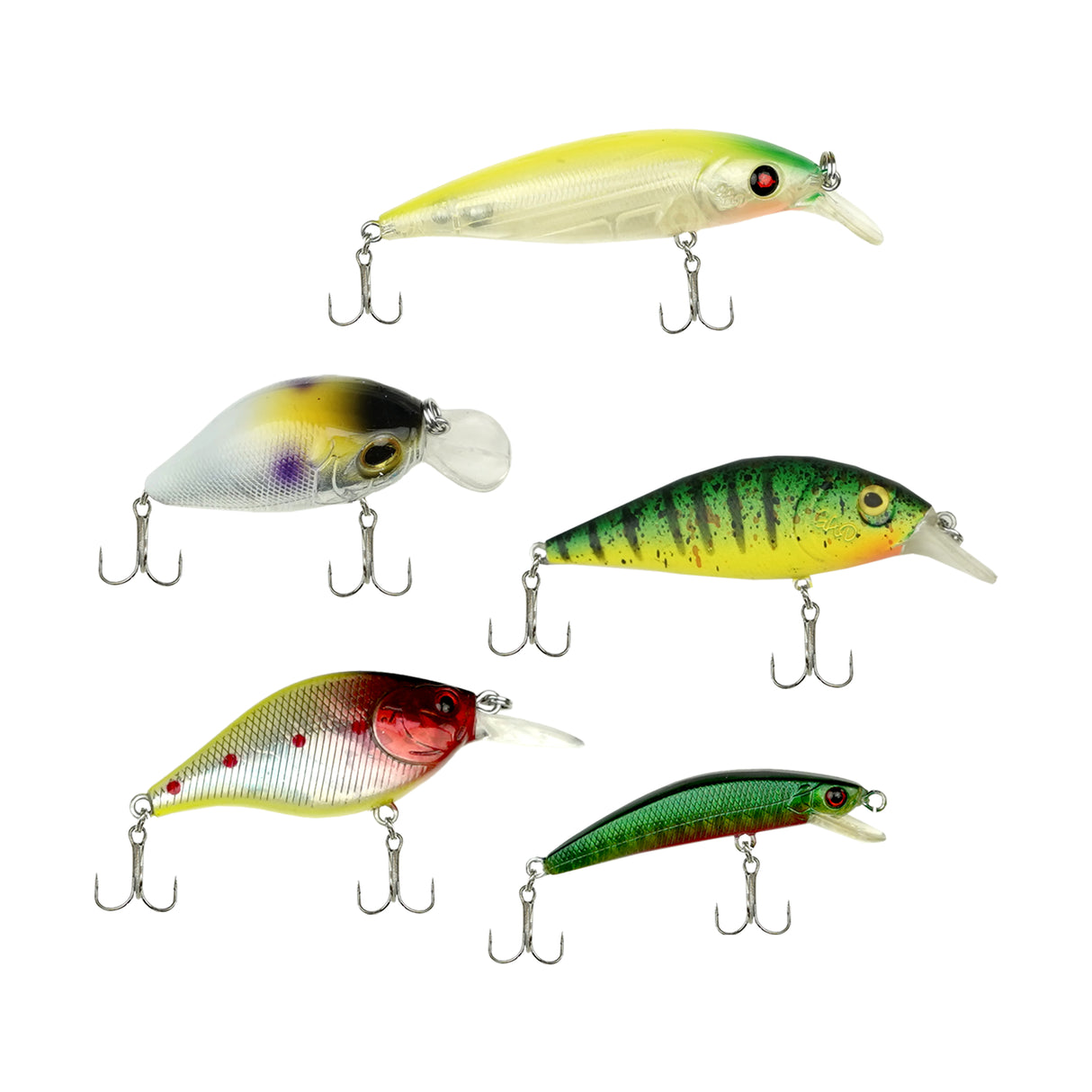 Fish-Xpro Köder-Set Wobbler-Set 25-teilig