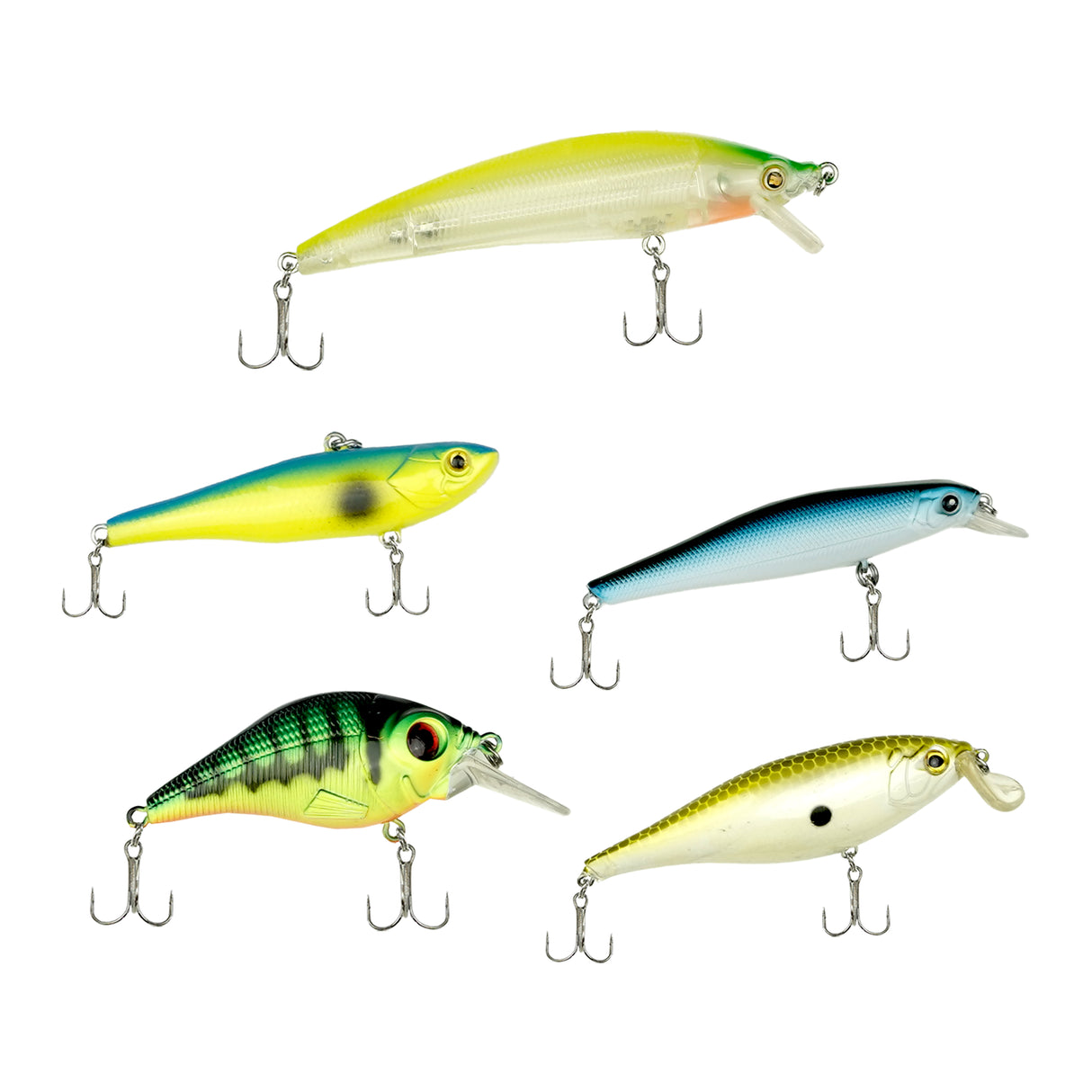 Fish-Xpro Köder-Set Wobbler-Set 25-teilig