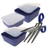 Madenbox-Set Köderdosen-Set Wurmbox-Set