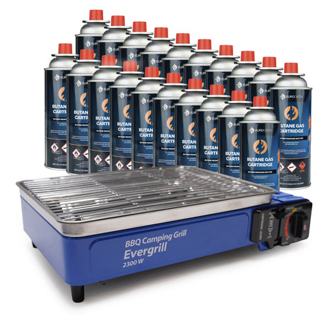Eurocatch Butangas Campinggrill Evergrill – Gasgrill 20