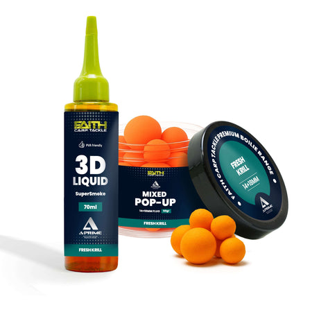 Faith A-Prime Pop-Up Boilies in verschiedenen Geschmacksrichtungen Fresh Krill