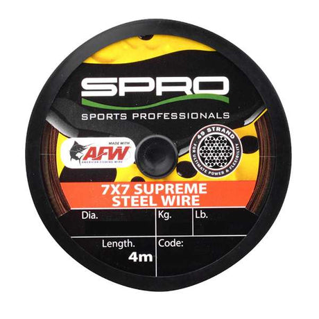 Spro 7x7 AFW Supreme Stahldraht 4m
