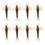 Savage Gear LB 3D TPE Mayfly Nymphe 5cm Brown Glitter