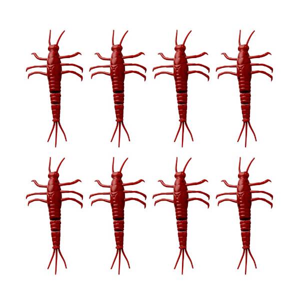 Savage Gear LB 3D TPE Mayfly Nymphe 5cm Red