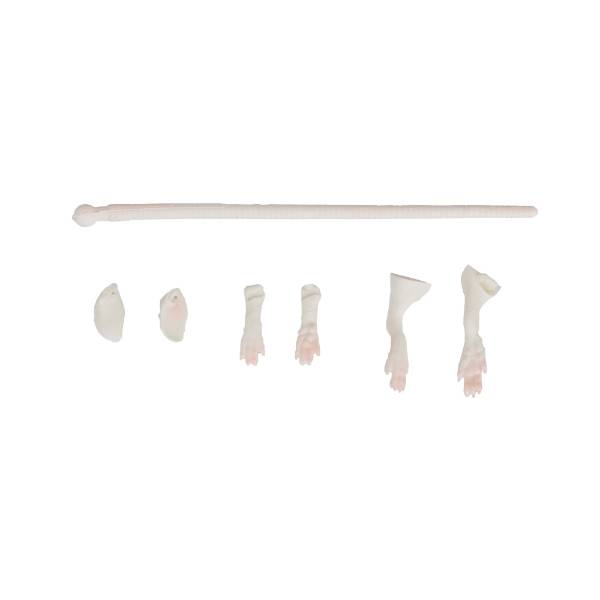 Savage Gear 3D Ratten-Wartungsset 20cm Weiß