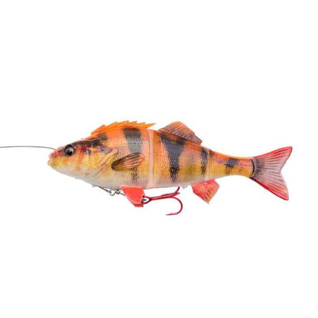 Savage Gear 4D Line Thru Barsch – Schwimmköder Albino - 17cm