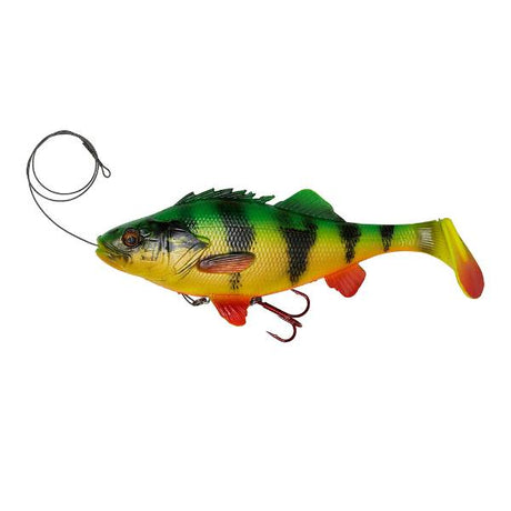 Savage Gear 4D Line Thru Barsch Shad 20cm 100g Firetiger