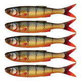 Savage Gear Craft Dying Minnow Shad 10cm, 5.5g (5er-Set) Perch