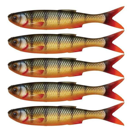Savage Gear Craft Dying Minnow Shad 10cm, 5.5g (5er-Set) Perch