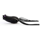 Hopfen-Popper-Frosch | 5,5cm | 15g | Gummifisch Floating Black