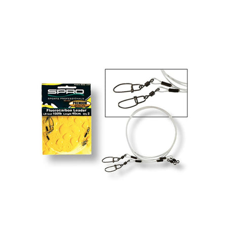 FC Leader Fluorocarbon Vorfach 45,4 kg 60 cm