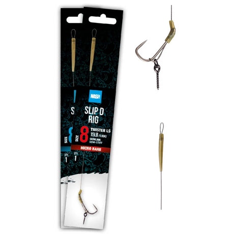 Nash Slip D Rig - Barbless