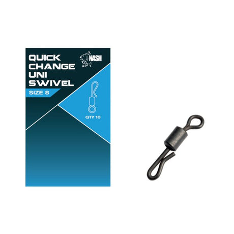 Nash Quick Change Swivel Größe 8