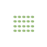 Yuki Soft Beads Pink Glow Leuchtperlen Green - S