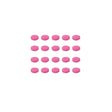 Yuki Soft Beads Pink Glow Leuchtperlen Pink - S
