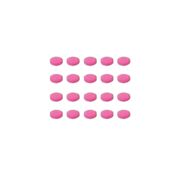 Yuki Soft Beads Pink Glow Leuchtperlen Pink - S