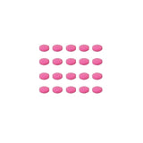 Yuki Soft Beads Pink Glow Leuchtperlen Pink - S