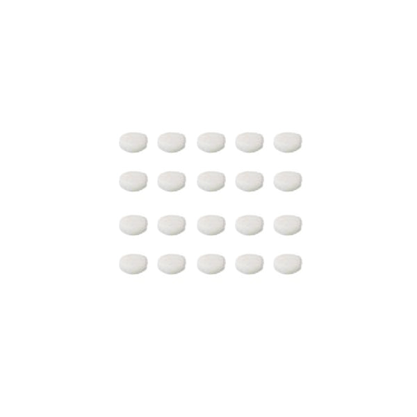 Yuki Soft Beads Pink Glow Leuchtperlen White - S