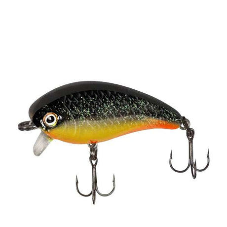 Mann's 1-Minus Wobbler 8cm 26g 0,3m Tiefe Schwarz Orange