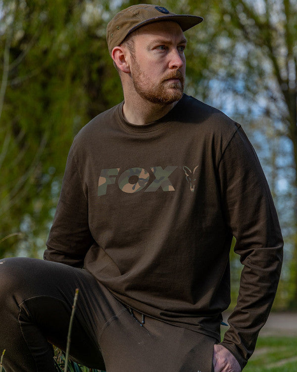 Fox Khaki Camo Langarmshirt XL