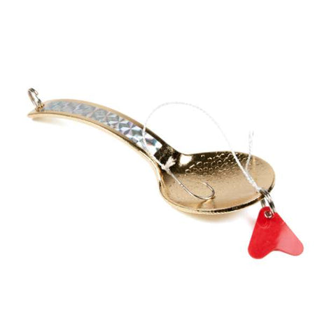Albatros Plattfischlöffel 45g Gold/Silber/Rot