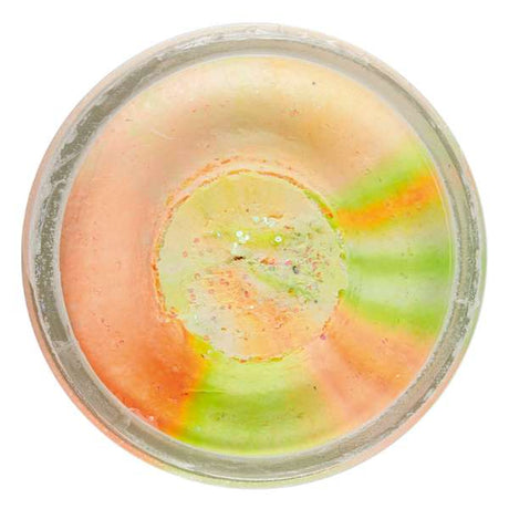 Berkley Troutbait Double Glitter Twist Chartreuse Weiß Orange