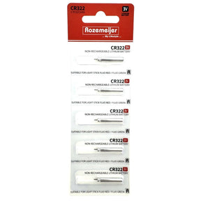 Rozemeijer CR322 Lithium-Batterien 5er Pack – Nicht wiederaufladbar Default Title