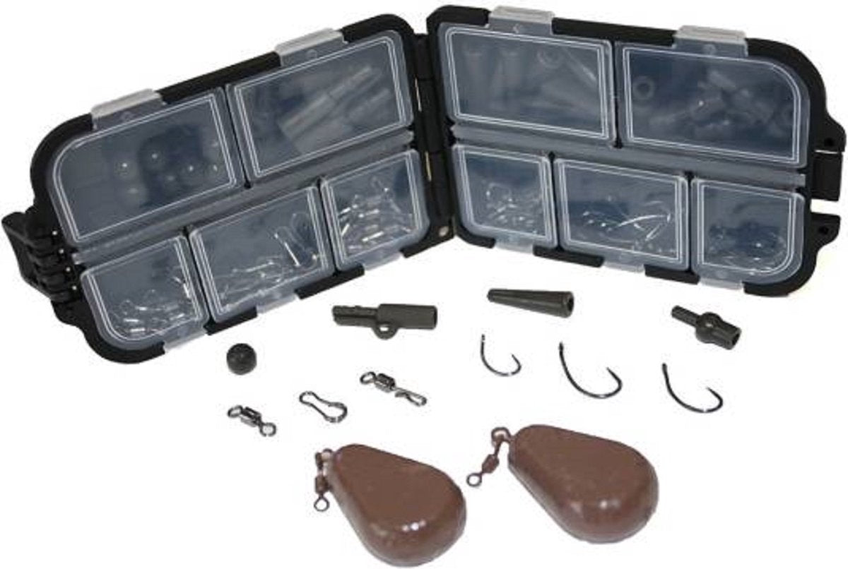 Traxis Karpfen-Overnighter-Set – Zelt, Ruten, Rollen, Rodpod