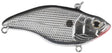 Spro Aruku Shad 75 – Fängiger Wobbler für Raubfischangeln Chrome Black
