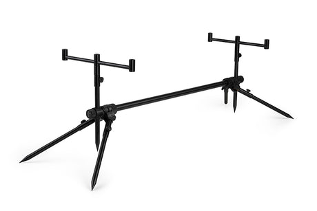 FOX Black Label Slim 3 Rod Pod Complete + Tasche