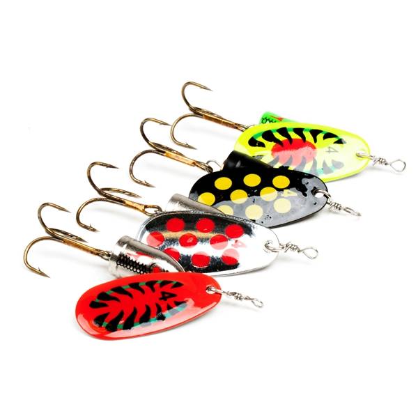 DLT Raubfisch Spinner-Set 4-teilig