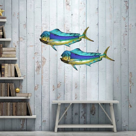 Eurocatch Dorado Wanddekoration 99cm 3D Metall & Glas Kunst