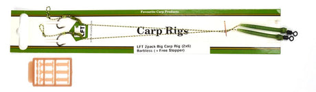 LFT Barbless Band Rig - 0,20mm - 6 Stk. - 20cm