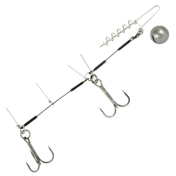 Spro Screw-In Swivel Rig 4 cm – Flexibles Vorfachzubehör für Angler