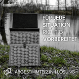 Roy Fishers Sitzkiepe 2 Schubladen