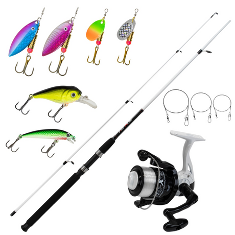 FISH-XPRO Spin Pro Raubfisch-Set 2,10m