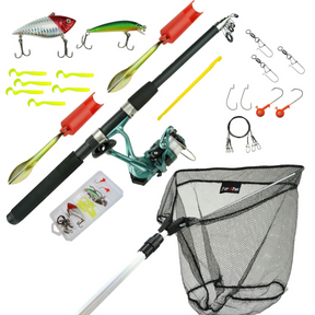 FishXpro Allround Angelset 2,10m – Komplettpaket
