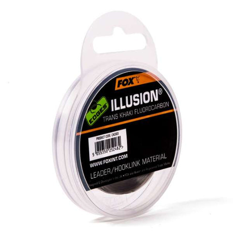 Fox Illusion Leader Trans Khaki 0,50mm 50m