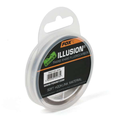 Fox Illusion Soft Hooklink Trans Khaki 0,35mm 50m